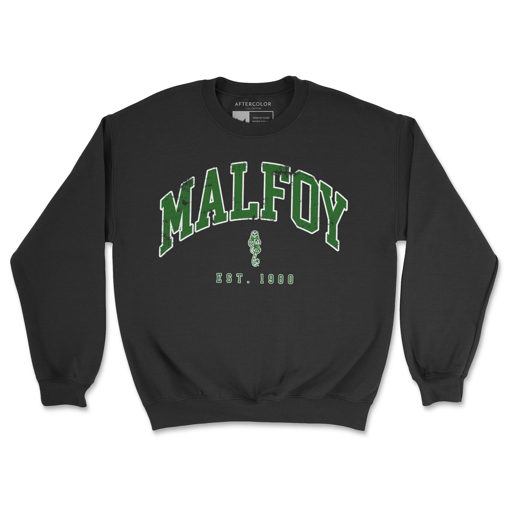 Malfoy Graphic Crewneck Sweatshirt