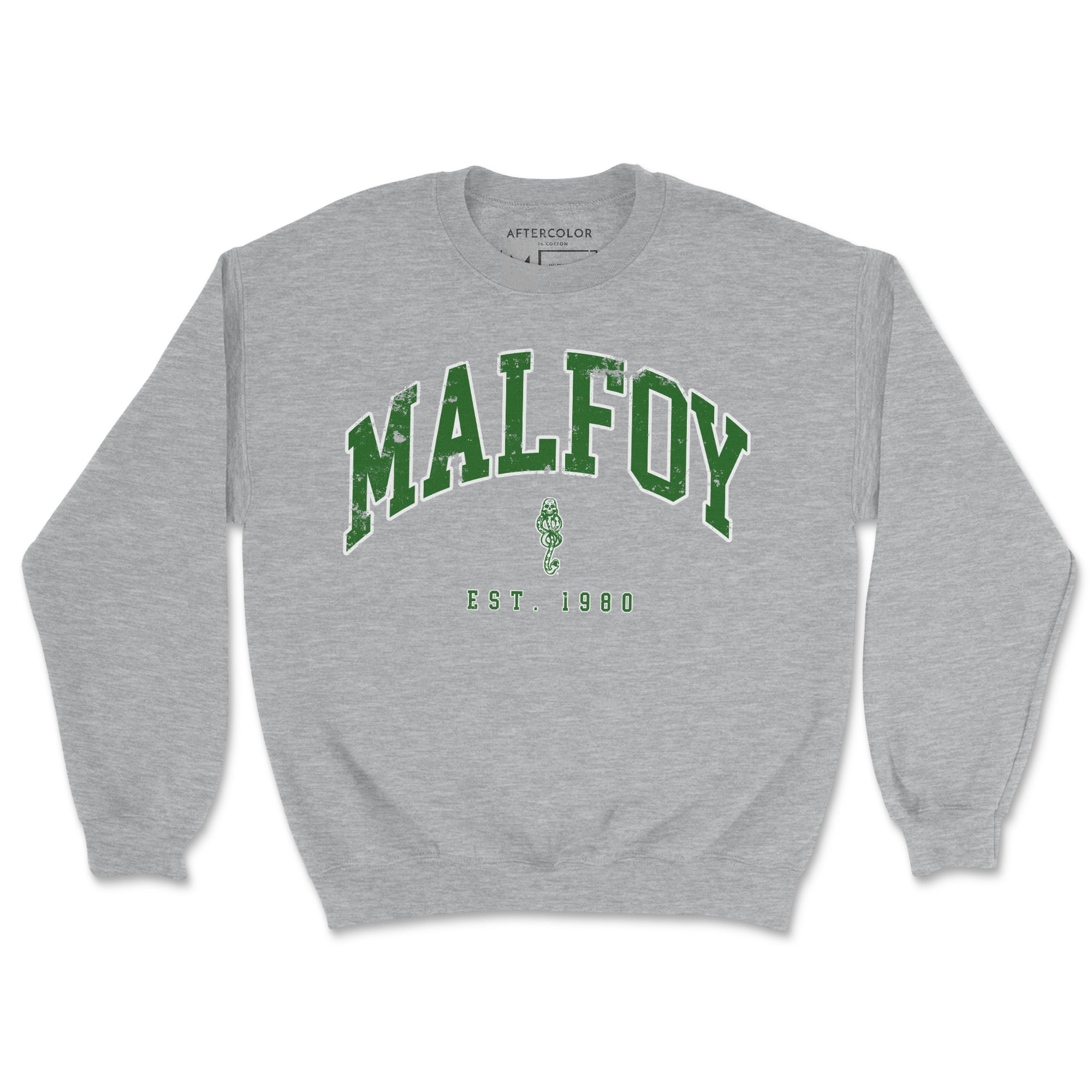 Malfoy Graphic Crewneck Sweatshirt