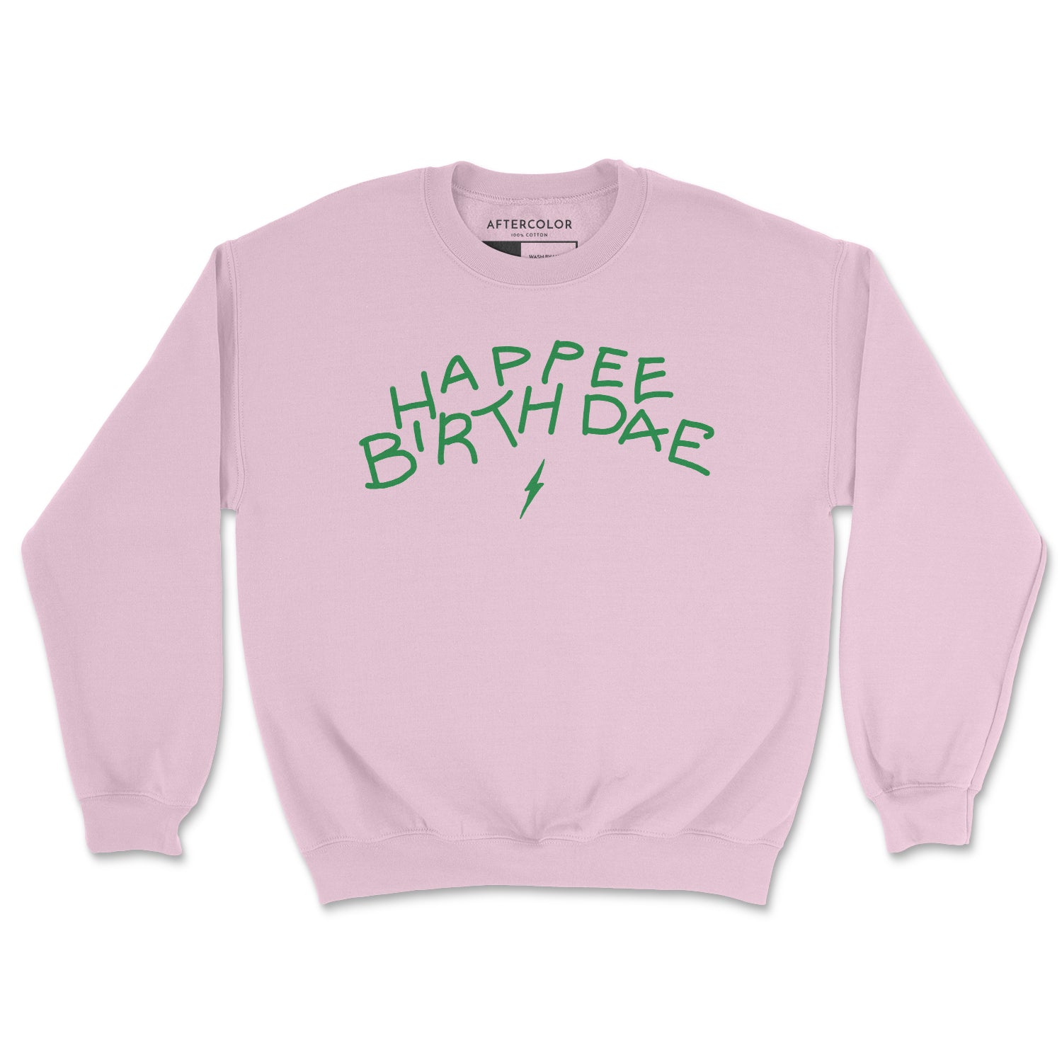 Happy Birthday Graphic Sweatshirt – Aftercolor